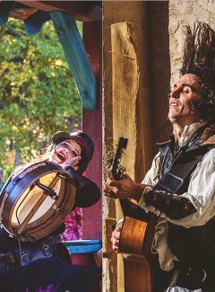 The Reelin' ROgues at the West Virginia Renaissance Festival