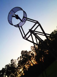The Wheel of DEath at the West Virginia Renaissance Festival